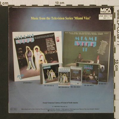 Miami Vice - Hammer,Jan: Crockett's Theme / New York Theme, MCA (258 360-7), D, 1986 Typ: 7" Best.-Nr.: T2787 Preis: 2,00 Euro