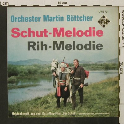 Schut, Der - Martin Böttcher: Schut- /Rih-Melodie, cover only, Telefunken(U 55 791), D,  - Cover - T2789 - 2,00 Euro