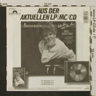 Milster,Angelika & Hellberg,Dagmar: Ich Kann Ihn Versteh'n, Polydor (881 480-7), D, 1985 Typ: 7" Best.-Nr.: T2997 Preis: 2,50 Euro