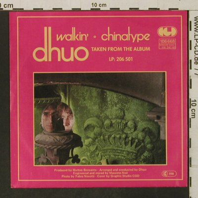 Tatort - Heißer Schnee: Walkin' / Chinatype (by Dhuo), CGD (106 668), D, 1984 Typ: 7" Best.-Nr.: T3251 Preis: 2,50 Euro