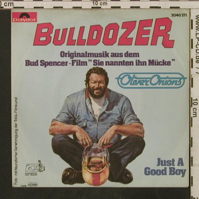 Onions,Oliver: Bulldozer "Sie nannten ihn Mücke", Polydor (2040 211), D, 1978 Typ: 7" Best.-Nr.: T3305 Preis: 3,00 Euro