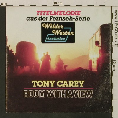 Carey,Tony: Room With A View /Theme Fr.WildWest, MCA(871 386-7), D, vg+/m-, 1988 - 7inch - T3373 - 2,00 Euro