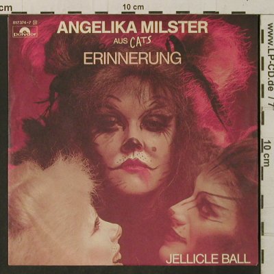 Milster,Angelika: Erinnerung / Jellicle Ball "Cats", Polydor (817 374-7), D, 1983 Typ: 7" Best.-Nr.: T3376 Preis: 2,50 Euro