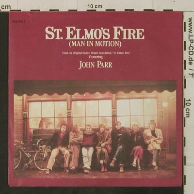 St.Elmos Fire: Soundtrack by John Parr, Mercury (884 003-7), D, 1984 Typ: 7" Best.-Nr.: T3442 Preis: 2,00 Euro