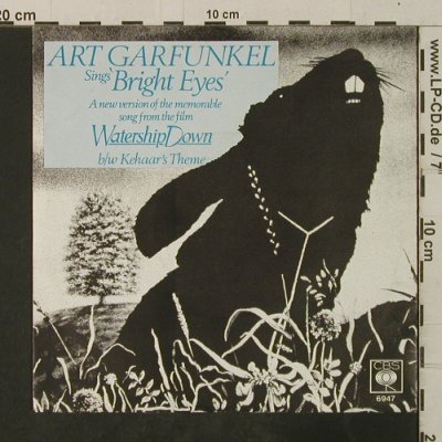 Watership Down - Art Garfunkel: Bright Eyes, CBS(6947), D, 1978 - 7inch - T3733 - 2,50 Euro