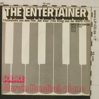 Hamlisch,Marvin: The Entertainer, The Sting, MCA, Promo(MCS-7265), D, 1974 - 7inch - T4056 - 3,00 Euro