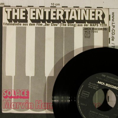Hamlisch,Marvin: The Entertainer, The Sting, MCA, Promo(MCS-7265), D, 1974 - 7inch - T4056 - 3,00 Euro