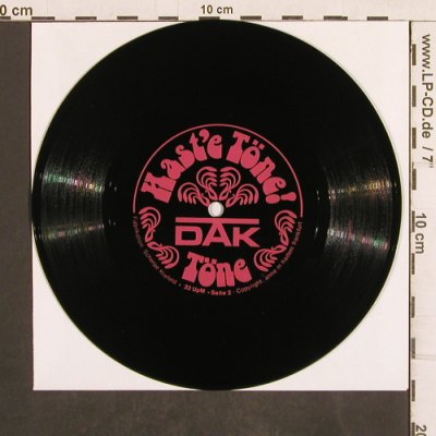 DAK: Haste Töne - Flexi(Zeitgeschichte), Scherpe Krefeld, D, 33rpm Typ: 7" Best.-Nr.: T4970 Preis: 4,00 Euro