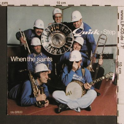 Pilspicker Jazzband: When the saints/Quick-Step, bis (bis 017633), D Typ: 7" Best.-Nr.: T5073 Preis: 2,50 Euro