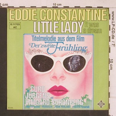 Constantine,Eddie w. Barbarella: Little Lady(Der zweite Frühling), Telefunken (6.11703 AC), D, 1975 Typ: 7" Best.-Nr.: T5120 Preis: 3,00 Euro