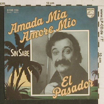 Vorstadtkrokodile - El Pasador: Amada Mia Amore Mio, Philips (6198 159), D Typ: 7" Best.-Nr.: T529 Preis: 4,00 Euro