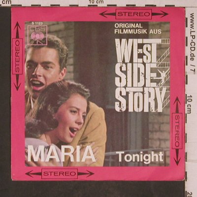 West Side Story: Maria / Tonight, CBS (S 1123), D Typ: 7" Best.-Nr.: T5352 Preis: 3,00 Euro