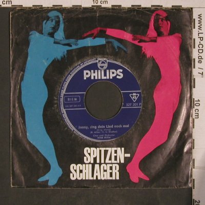 Miller,Mitch / Western Boys: Jonny, sing dein Lied/Hey,BettyMart, Philips,badCond (327 201 PF), D,VG-/VG- Typ: 7" Best.-Nr.: T5384 Preis: 5,00 Euro