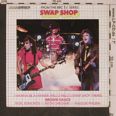Swap Shop: Brown Sauce, Intercord/BBC records (INT 113.006), D, 1981 Typ: 7" Best.-Nr.: T5455 Preis: 3,00 Euro