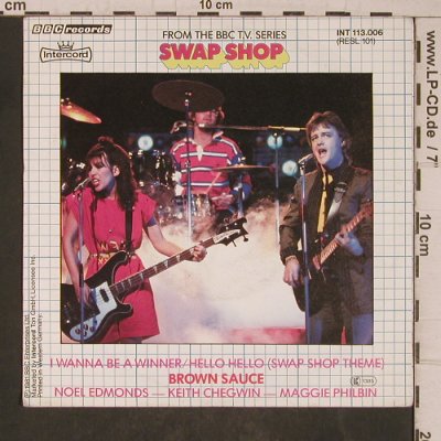 Swap Shop: Brown Sauce, Intercord/BBC records(INT 113.006), D, 1981 - 7inch - T5455 - 3,00 Euro