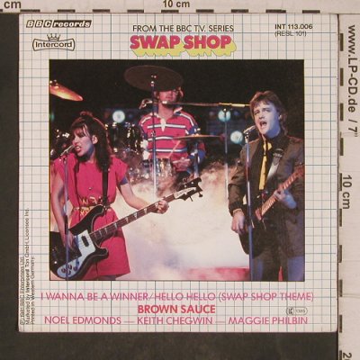 Swap Shop: Brown Sauce, Intercord/BBC records (INT 113.006), D, 1981 Typ: 7" Best.-Nr.: T5455 Preis: 3,00 Euro