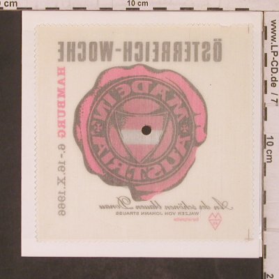 Österreich Woche Hamburg 1966: An der schönen blauen Donau,Strauss, 6.-16.X 1966,  Typ: Flexi Best.-Nr.: T5635 Preis: 5,00 Euro
