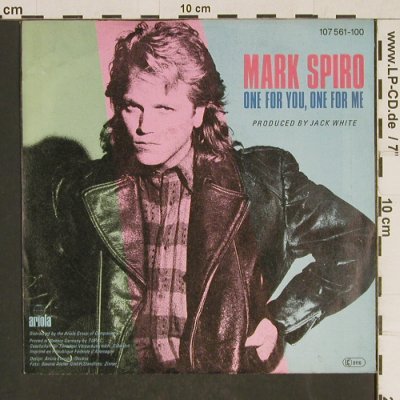 Spiro,Mark: Wind of Change - WDR Tatort, Ariola(107 561-100), D, 1985 - 7inch - T565 - 3,00 Euro