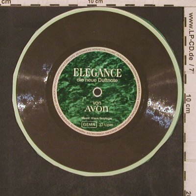 Avon-Elegance die neue Duftnote: Info f.Beraterinen,K.Doldinger,vg+, Avon,33 rpm(), D,spoken, 1968 - Flexi - T5760 - 5,00 Euro