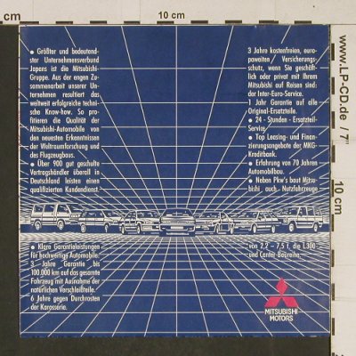 Mitsubishi / Hans Belz: Three Diamonds Are True, Mitsubishi Rec (MMC), D Typ: 7" Best.-Nr.: T597 Preis: 3,00 Euro
