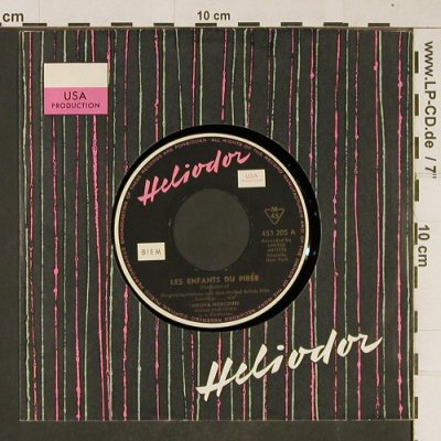 Sonntags ... Nie, voc. M. Mercouri: Les Enfants du Pirée, FLC, Heliodor (453 205), D,Mono, 1960 Typ: 7" Best.-Nr.: T666 Preis: 4,00 Euro