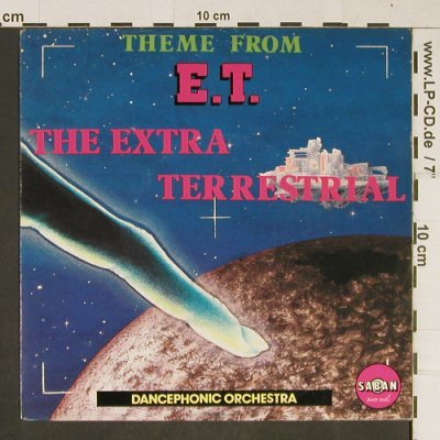 E.T., Dancephonic Orchestra: Theme fr. E.T. The Extra Terrestial, CBS (CBSA 2954), NL, 1982 Typ: 7" Best.-Nr.: T669 Preis: 3,00 Euro