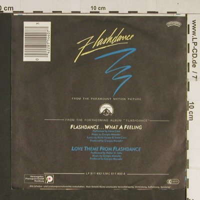 Flashdance: Flashdance... What a Feeling, Casabl. (811 440-7), D, 1983 Typ: 7" Best.-Nr.: T727 Preis: 2,00 Euro