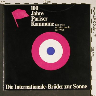 V.A.100 Jahre Pariser Kommune: aufgen. Arbeiterlieder-Festival,Foc, DKP, D Typ: 7" Best.-Nr.: T935 Preis: 3,00 Euro