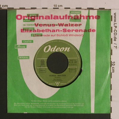 Goodwin,Ron and his Orch.: Venus Walzer/Elizabethan-Serenade, Odeon(O 21 527), D, FLC,  - 7inch - S7954 - 2,50 Euro