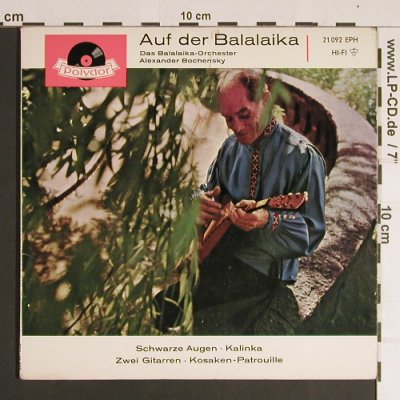 Balalaika-Orch.Alexander Bochensky: Auf der Balalaika, 4Tr., Polydor(21 092 EPH), D, 1961 - EP - S8433 - 3,00 Euro