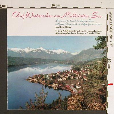 Stanschütz,Adolf /Alpenland Duo: Auf Wiedersehen am Millstätter See, Alpenklang(HH 30), D,m-/vg+,  - 7inch - S8533 - 2,50 Euro