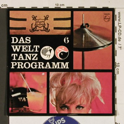 Sanders,Bela: Das WeltTanz Programm 6, Philips(423 479), D, 1963 - EP - S8909 - 5,00 Euro