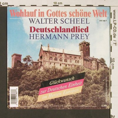 Scheel,Walter / Hermann Prey: Wohlauf in Gottes schöne Welt, Polyphon(879 188-7), D, m-/vg+, 1985 - 7inch - S9050 - 2,50 Euro