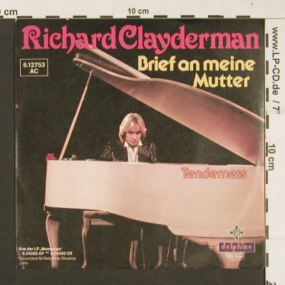 Clayderman,Richard: Brief an meine Mutter, Telefunken(6.12753 AC), D, 1979 - 7inch - S9305 - 3,00 Euro