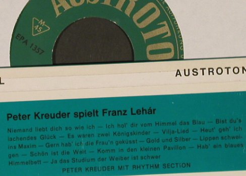 Kreuder,Peter: Melodien von Franz Lehár, Austroton(EPA-1357), CH, Mono,  - EP - S9493 - 4,00 Euro