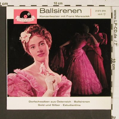 Marszalek,Franz: Ballsirenen-Continental Ball-Orch, Polydor(21 073 EPH), D, 1960 - 7inch - S9654 - 4,00 Euro