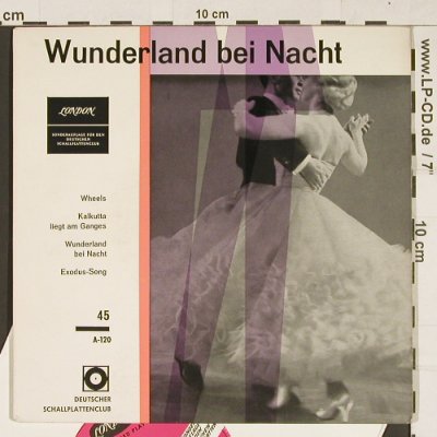 V.A.Wunderland bei Nacht: Billy Vaughan..Pat Boone, London DSC(A-120/BL8028-P), D,  - EP - S9662 - 4,00 Euro