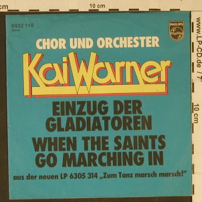 Warner,Kai: Einzug der Gladiatoren, Philips(6832 119), D, 1976 - 7inch - T1026 - 2,50 Euro