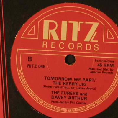 Fureys, The & Davey Arthur: Now Is The Hour/Tomorrow We Part, Ritz(RITZ 045), UK,  - 7inch - T2308 - 2,50 Euro