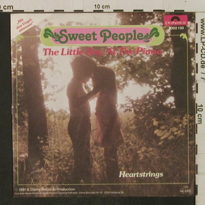 Sweet People: TheLittleBoyAtThePiano/Heartstrings, Polydor(2002 130), D, 1981 - 7inch - T2311 - 2,00 Euro