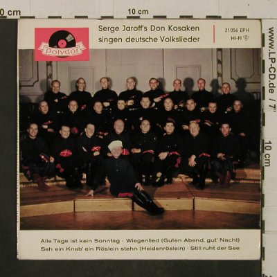 Don Kosaken Chor Serge Jaroff: Deutsche Volkslieder, Polydor(21 056 EPH), D, 1960 - EP - T2602 - 3,00 Euro