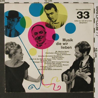 V.A.Musik, die wir lieben: Schallplattenring, Bertelsmann(99 6059), D,  - 7inch - T2688 - 2,50 Euro