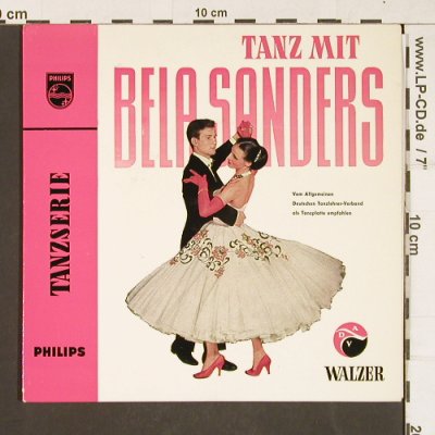 Sanders,Bela: Tanz mit, Tanzserie - Walzer, Philips(423 281 PE), D, 1694 - EP - T303 - 4,00 Euro