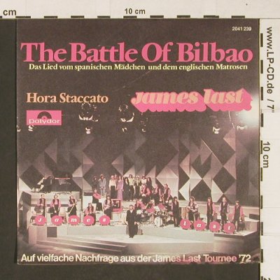 Last,James: The Battle Of Bilbao/Hora Staccato, Polydor(2041 239), D, 1972 - 7inch - T307 - 3,00 Euro