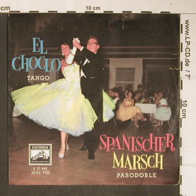 Loss,Joe Orchester und Gigi Stock: Spanischer Marsch/El Choclo, Electrola(E 21 659), D,  - 7inch - T4109 - 2,50 Euro