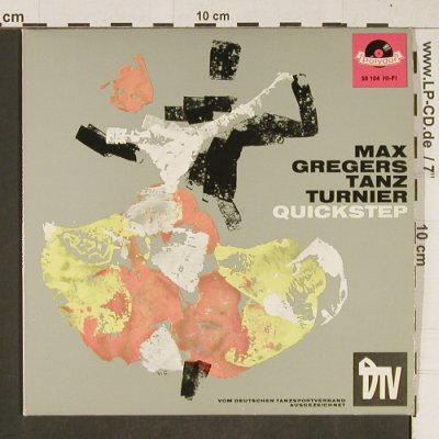 Greger, Max: Tanzturnier: Quickstep, R stoc, Polydor / DTV(50 104), D, 1963 - EP - T672 - 3,00 Euro