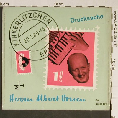 Vossen,Albert: Kinkerlitzchen, vg+/m-, Polydor(20 186 EPH), D, 1956 - EP - T828 - 2,50 Euro