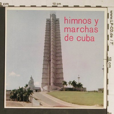 V.A.Himnos y marchas de Cuba: Himno Nacional + 3, Areito(EP-1058), Kuba,  - EP - T829 - 3,00 Euro