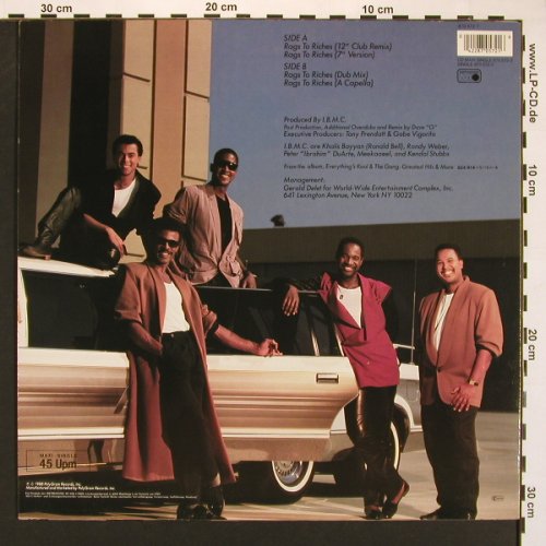Kool & The Gang: Rags To Riches*4, Metron.(870 572-1), D, 88 - 12inch - A2285 - 2,50 Euro