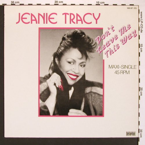 Tracy,Jeanie: Don't Leave Me This Way*2, Bellaph.(), D, 85 - 12inch - A2708 - 4,00 Euro